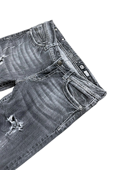 Vintage Miss Me Y2K Bootcut Damenjeans (M)
