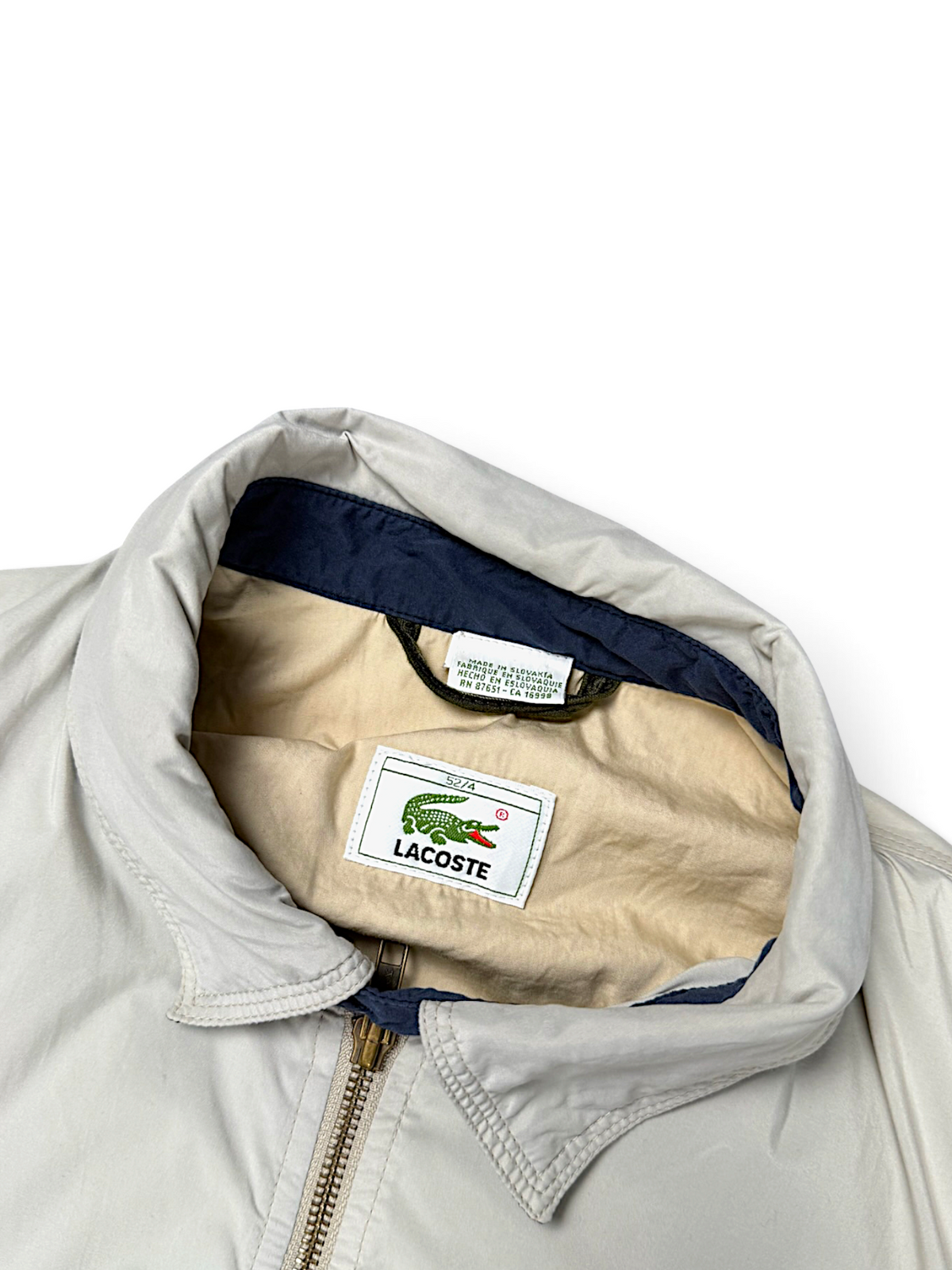 Vintage Lacoste Harrington Jacke (L)