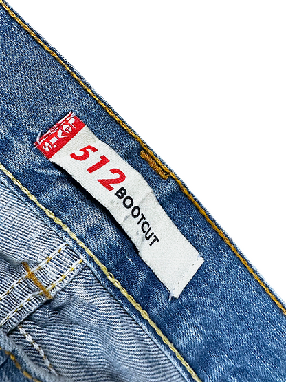 Vintage Levi’s Flared Jeans „512 BOOTCUT“ (S)