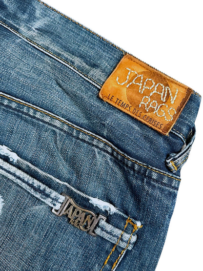 Vintage Japan Rags y2k baggy Jeans (S)
