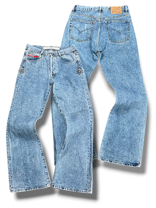 Vintage Diesel Y2K Flared Jeans (L)