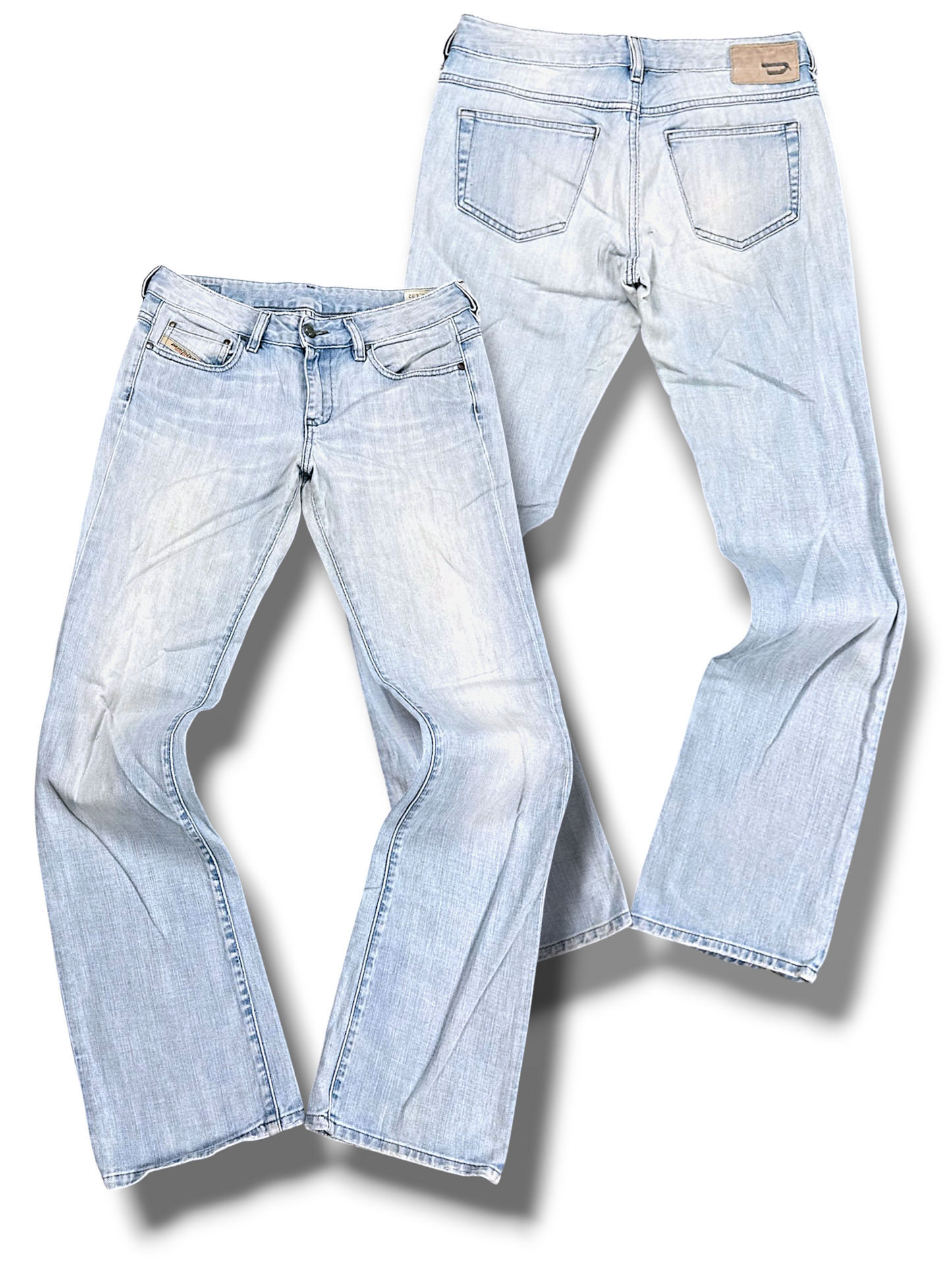 Vintage Diesel Y2K Bootcut / Flared Damenjeans (M)
