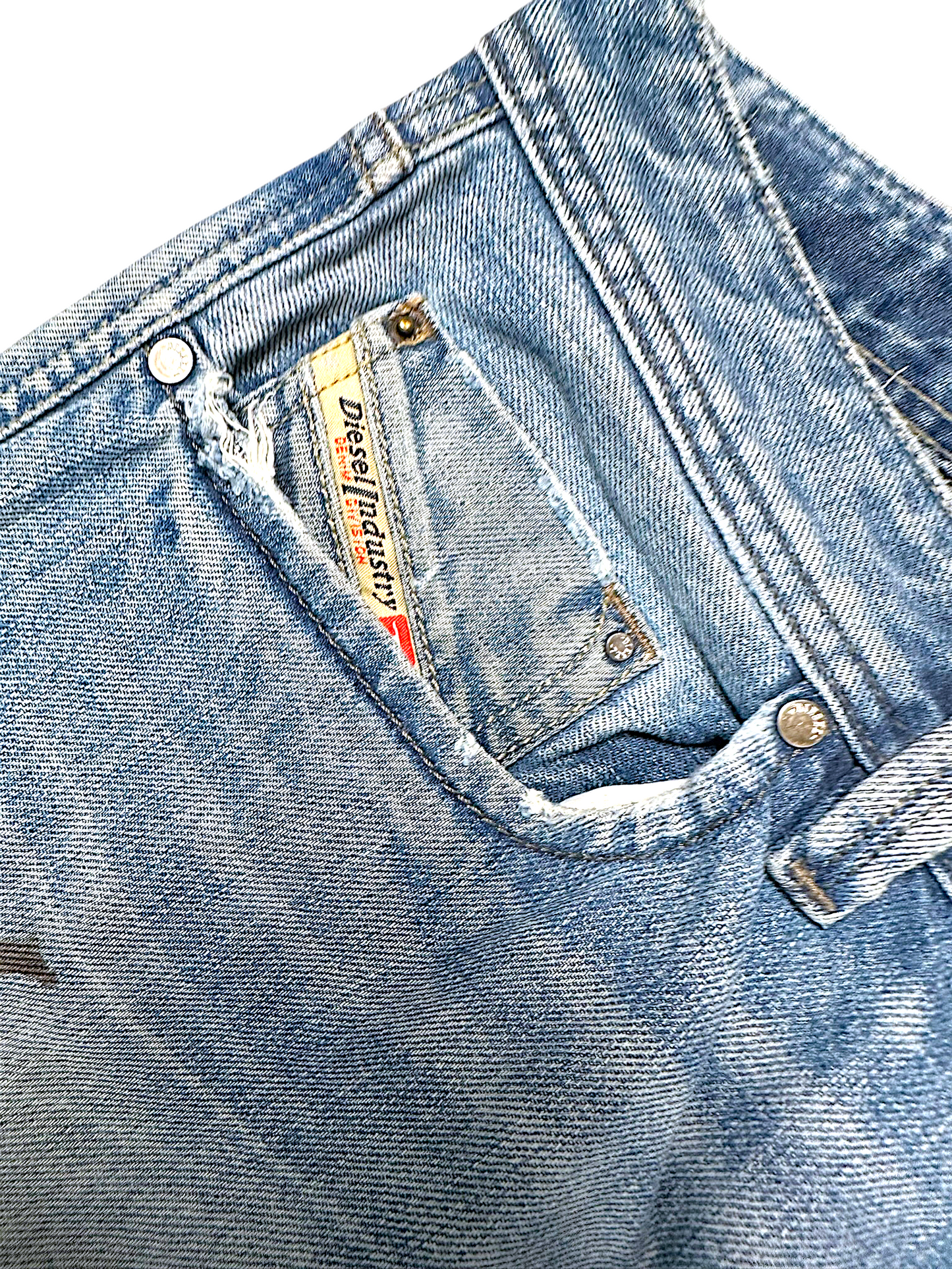 Vintage Diesel Y2K Straight Leg Jeans „Larkee“ (M)