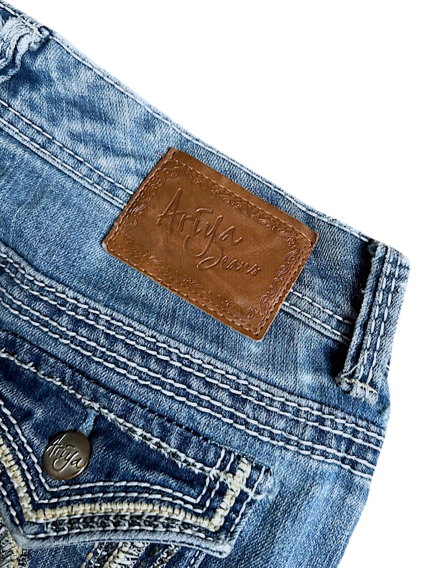 Vintage Ariya Y2K Low Waist Bootcut  Damenjeans (M)