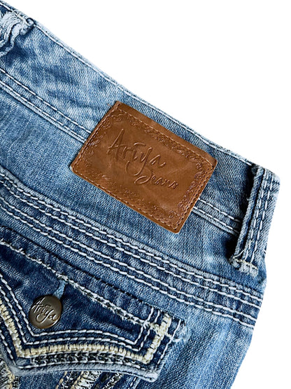 Vintage Ariya Y2K Low Waist Bootcut  Damenjeans (M)