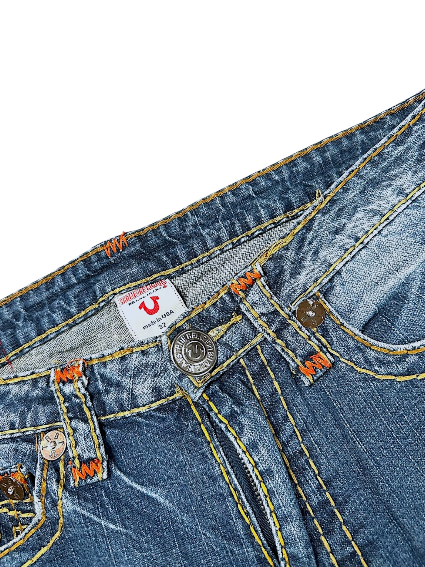Vintage True Religion Y2K Straight Leg Jeans (M)
