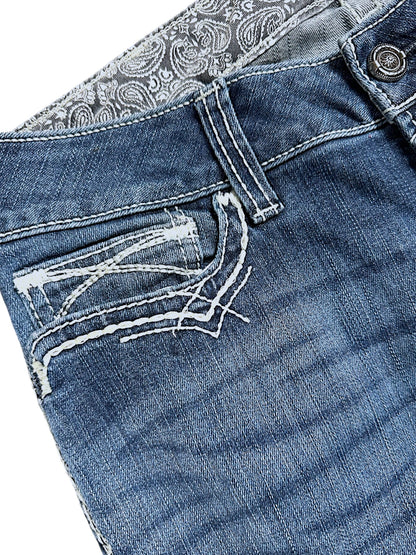 Vintage Y2K Low Waist Bootcut / Flared Damenjeans (M)