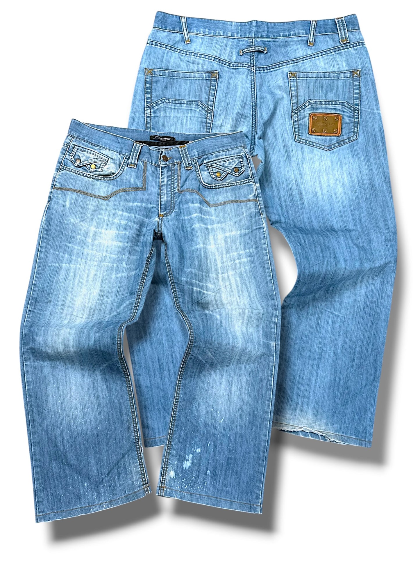 Vintage Dolce & Gabbana Y2K Baggy Jeans (S)