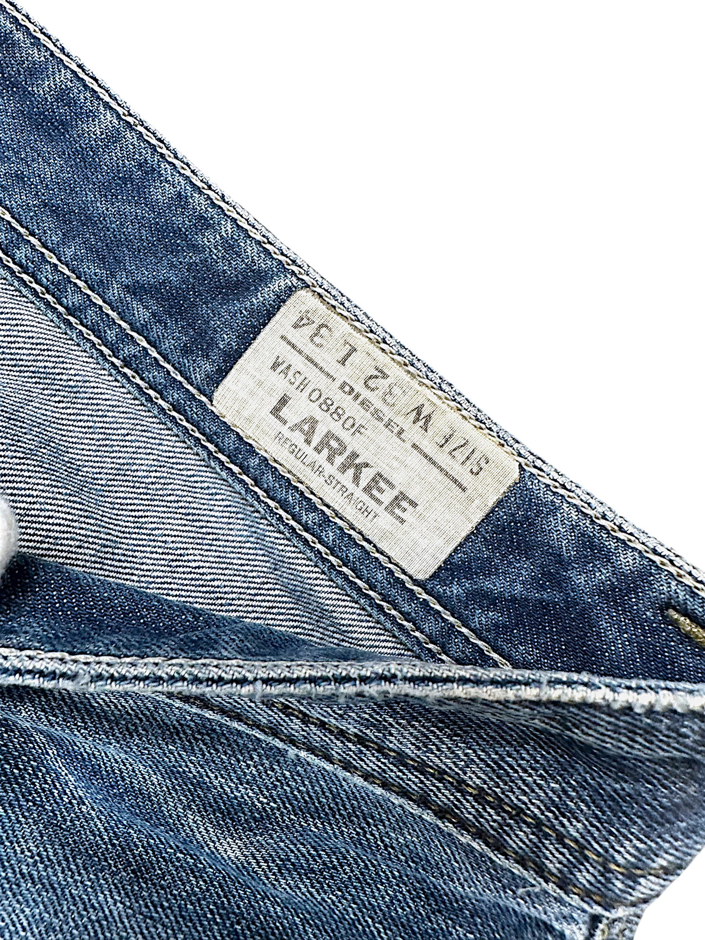 Vintage Diesel Y2K Straight Leg Jeans „LARKEE“ (L)