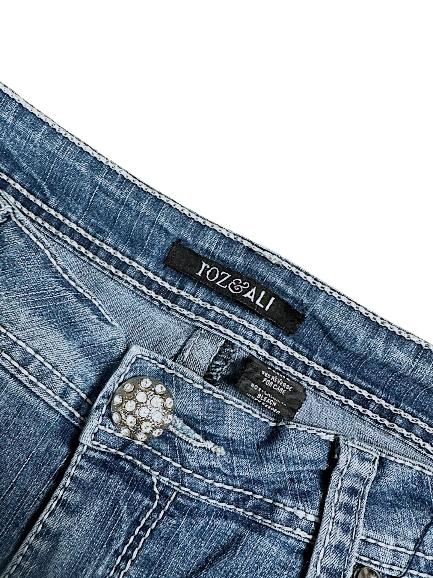 Vintage Y2K Low Waist Bootcut / Flared Damenjeans (M)