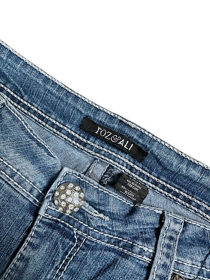 Vintage Y2K Low Waist Bootcut / Flared Damenjeans (M)