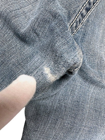 Vintage Miss Me Y2K Low Waist Bootcut Damenjeans (M)
