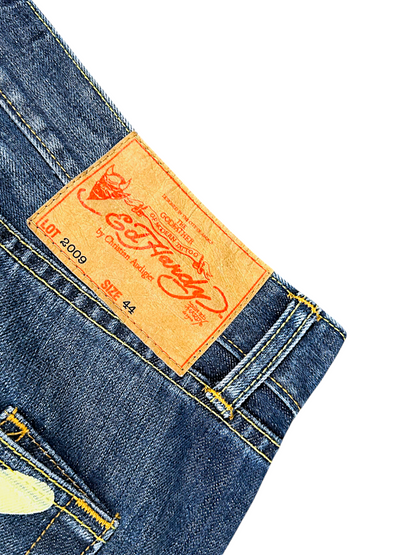 Vintage Ed Hardy Y2K Baggy Jeans (XXL)