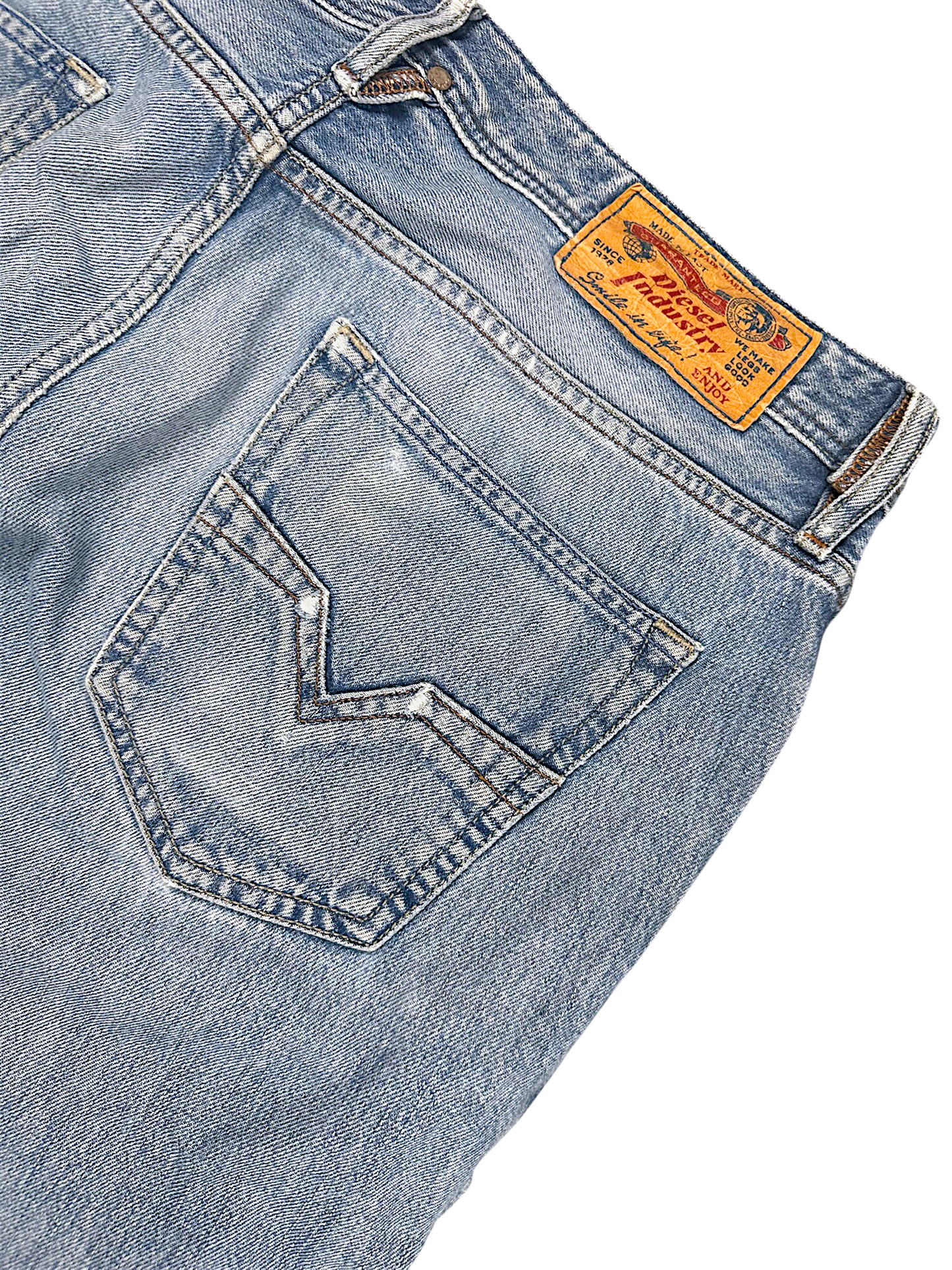 Vintage Diesel Straight Leg Jeans (L)