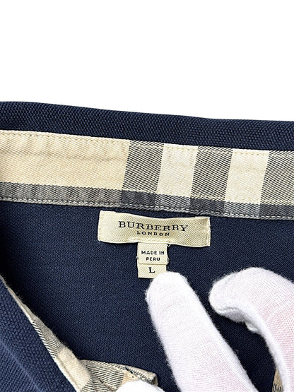 Vintage Burberry Y2K Polo (L)