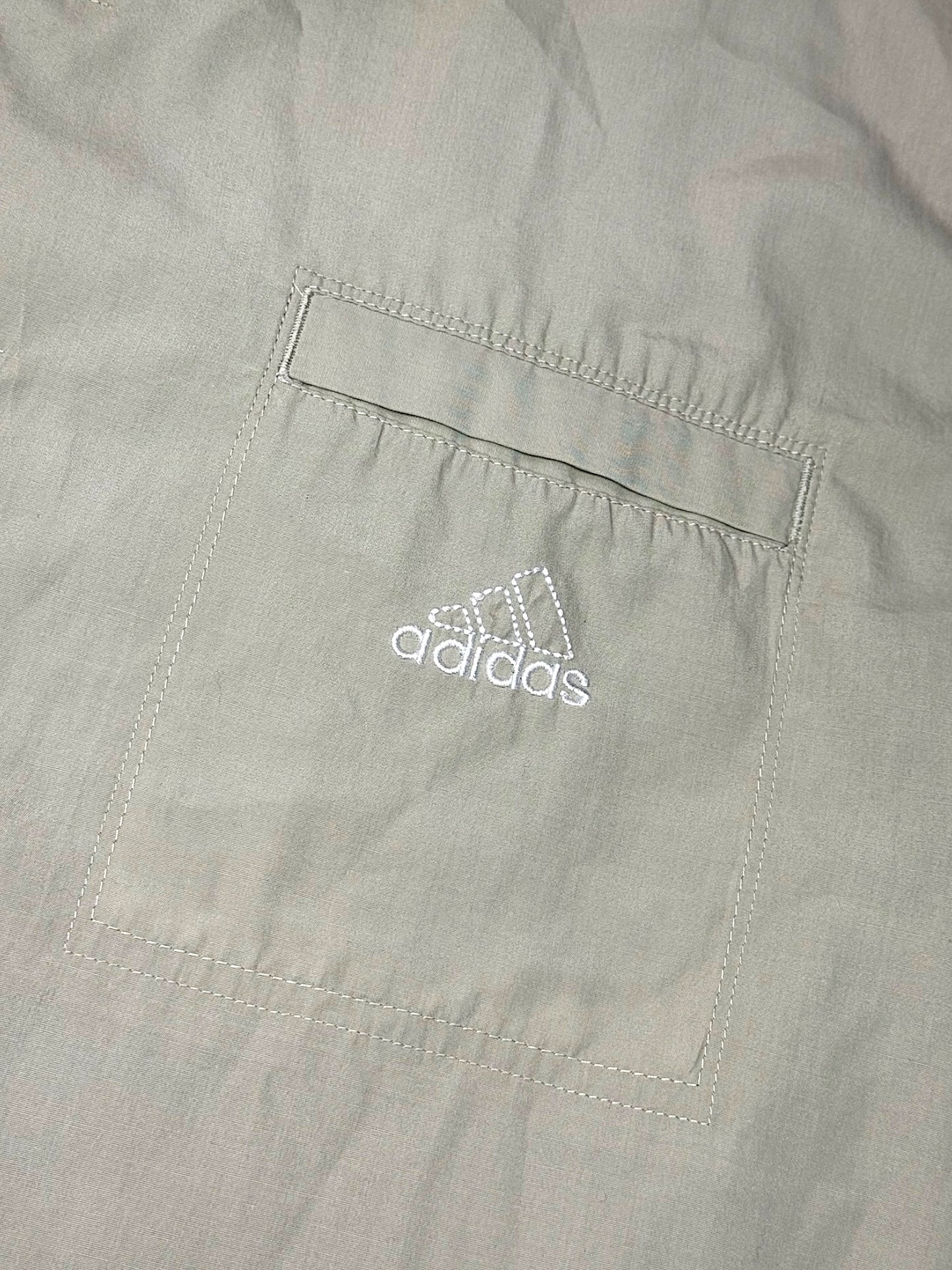 Vintage Adidas Kurzarm Hemd (L)
