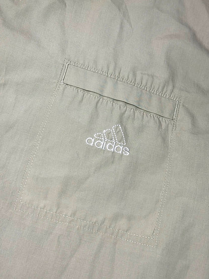 Vintage Adidas Kurzarm Hemd (L)