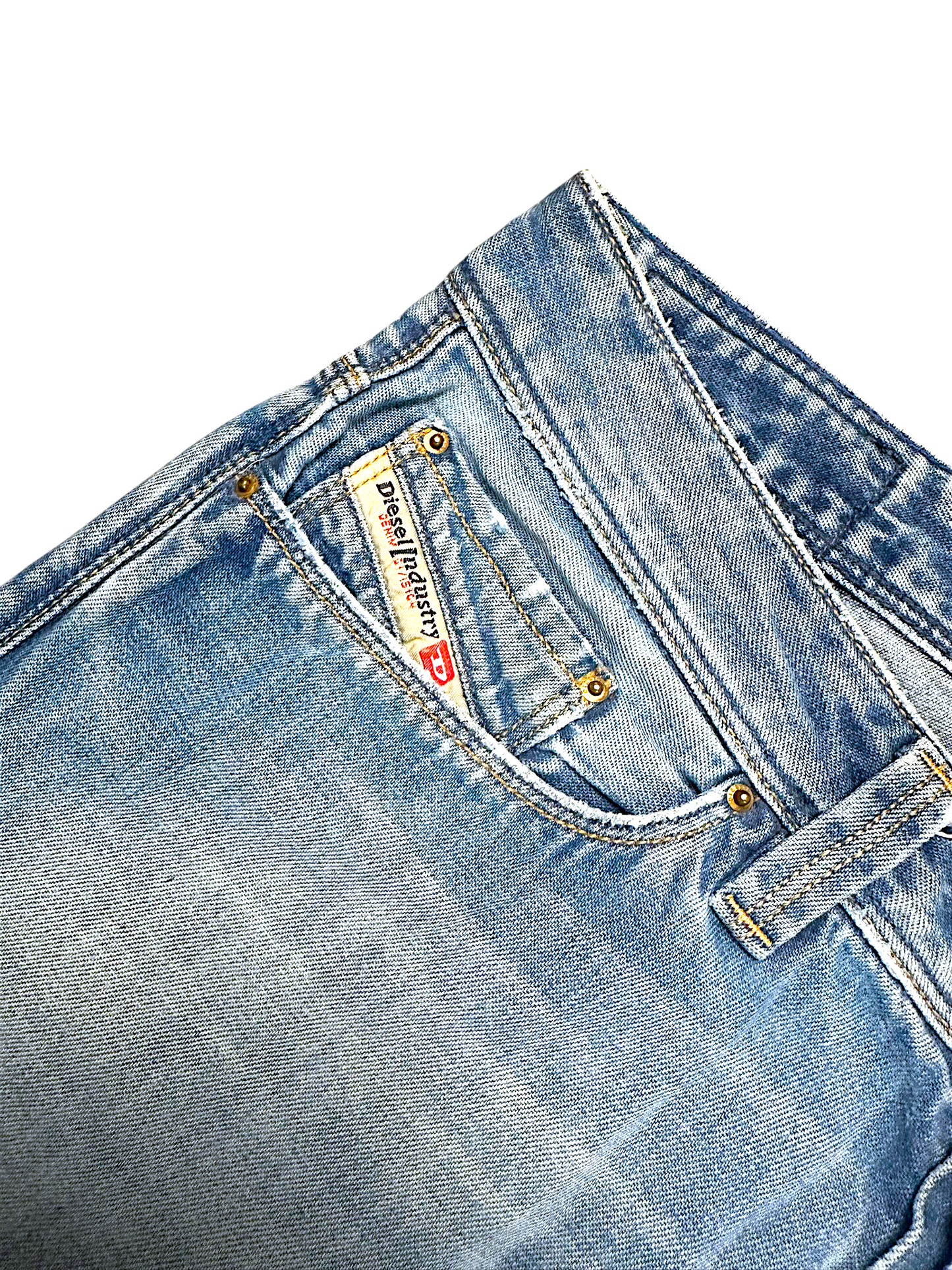 Vintage Diesel Y2K Straight Leg Jeans „KEEVER“ (L)