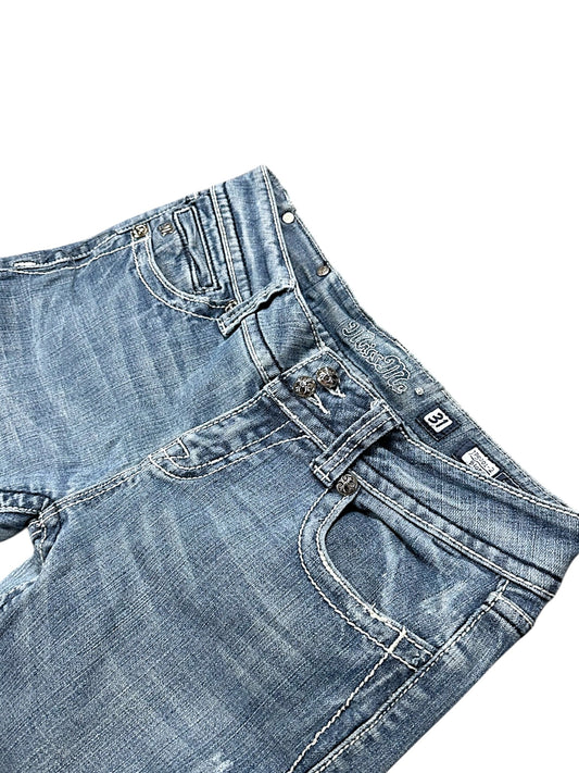 Vintage Miss Me Y2K Low Waist Bootcut / Flared Damenjeans (M)