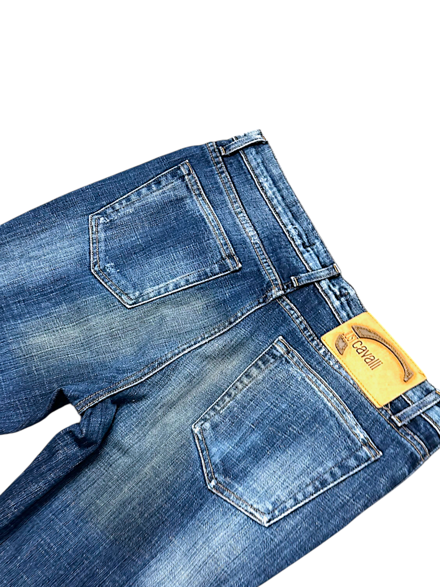 Vintage Cavalli Y2K Flared Jeans (M)