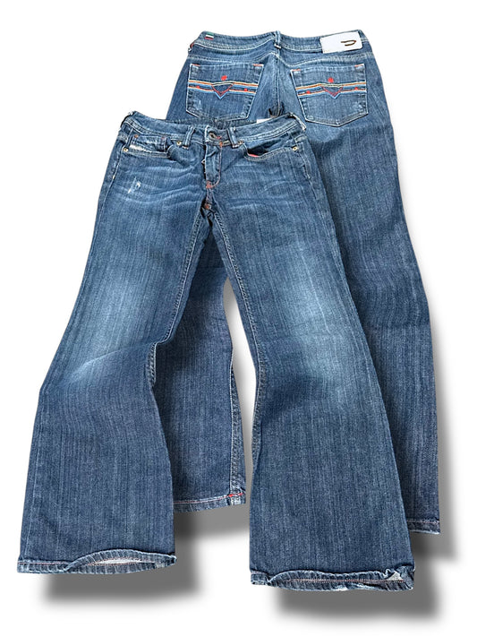 Vintage Diesel y2k bootcut Damenjeans (S)
