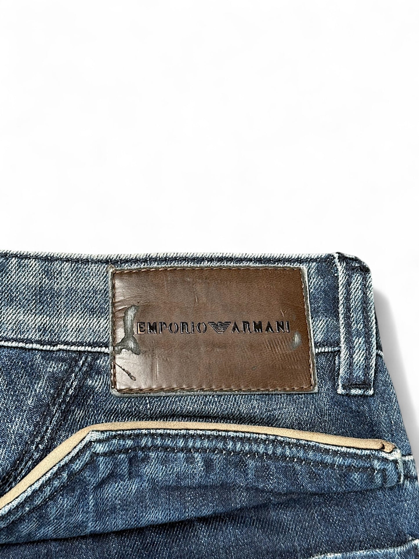 Vintage Armani straight leg Jeans (L)