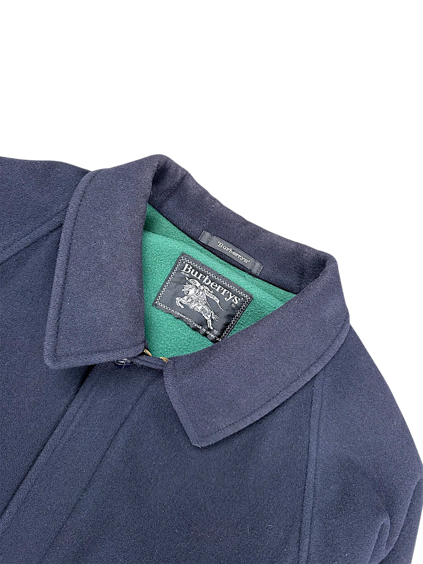 Vintage Burberry Übergangsjacke mit Kragen (M)