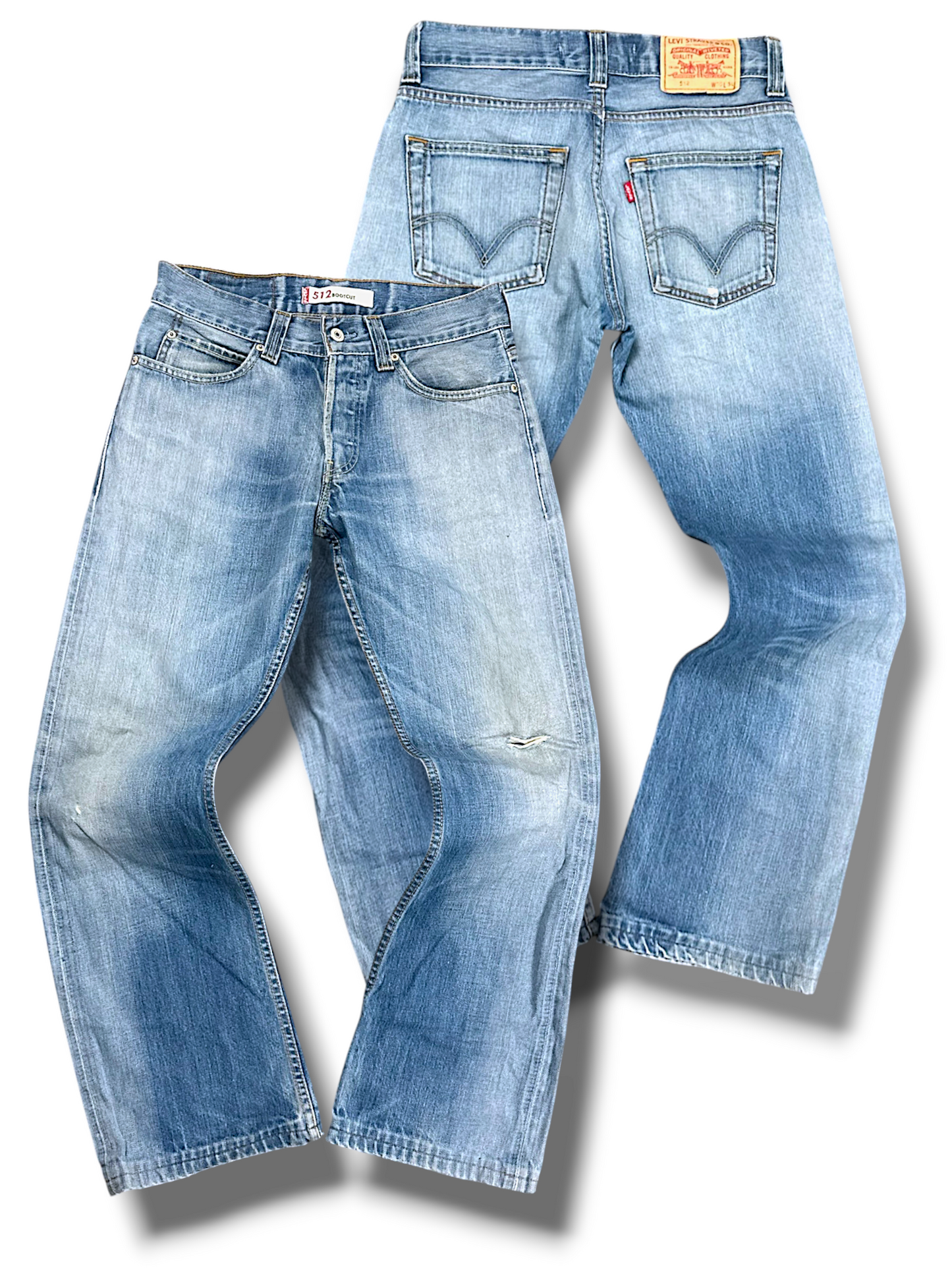 Vintage Levi‘s Flared Jeans „512 BOOTCUT“ (S)