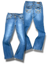 Vintage Wallflower Y2K Bootcut / Flared Damenjeans (M)