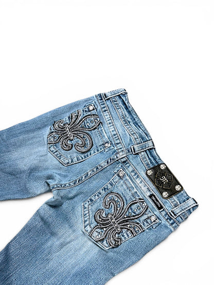 Vintage Miss Me Y2K Bootcut / Flared Damenjeans (S)