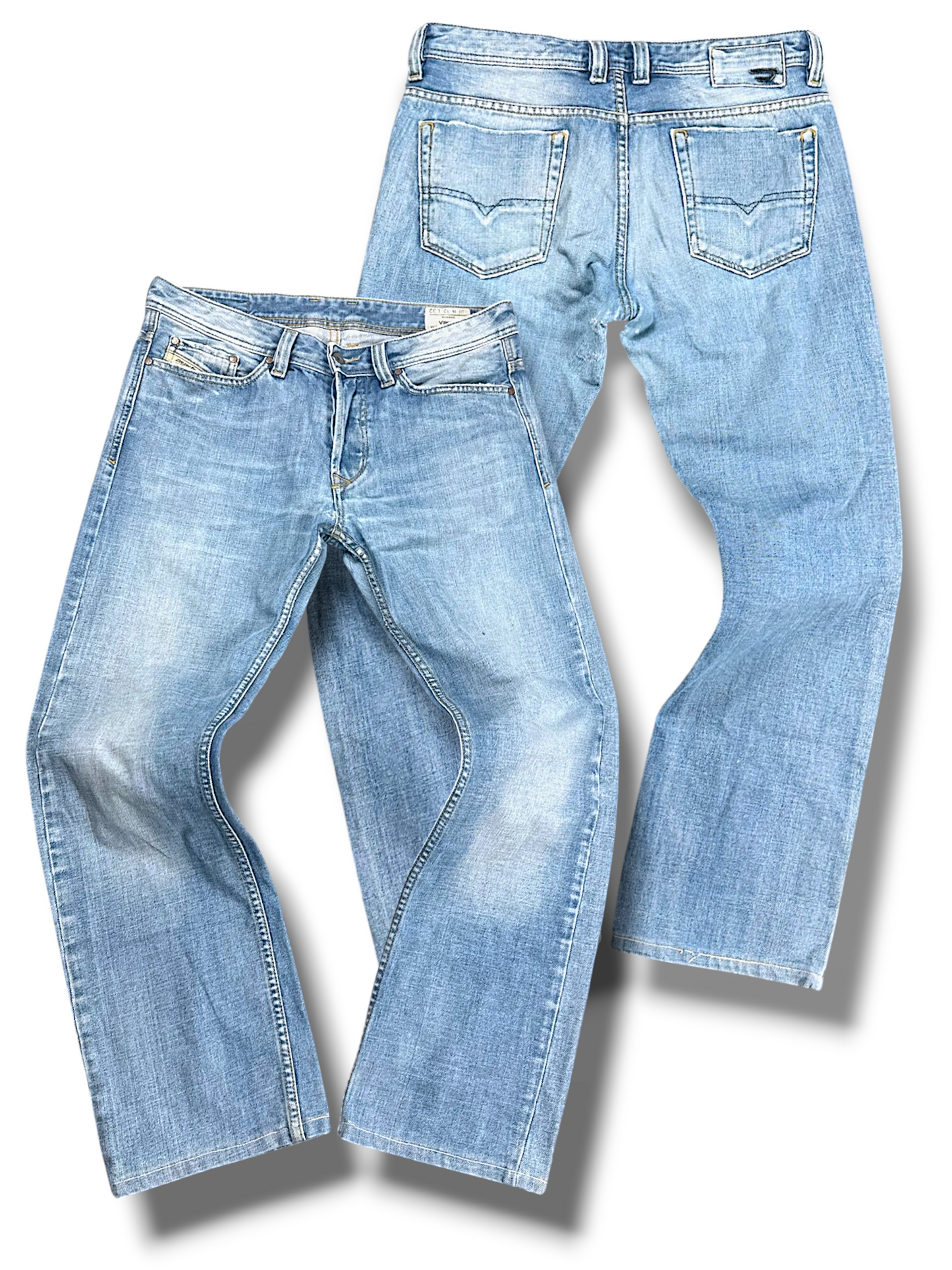 Vintage Diesel Y2K Baggy Jeans (M)