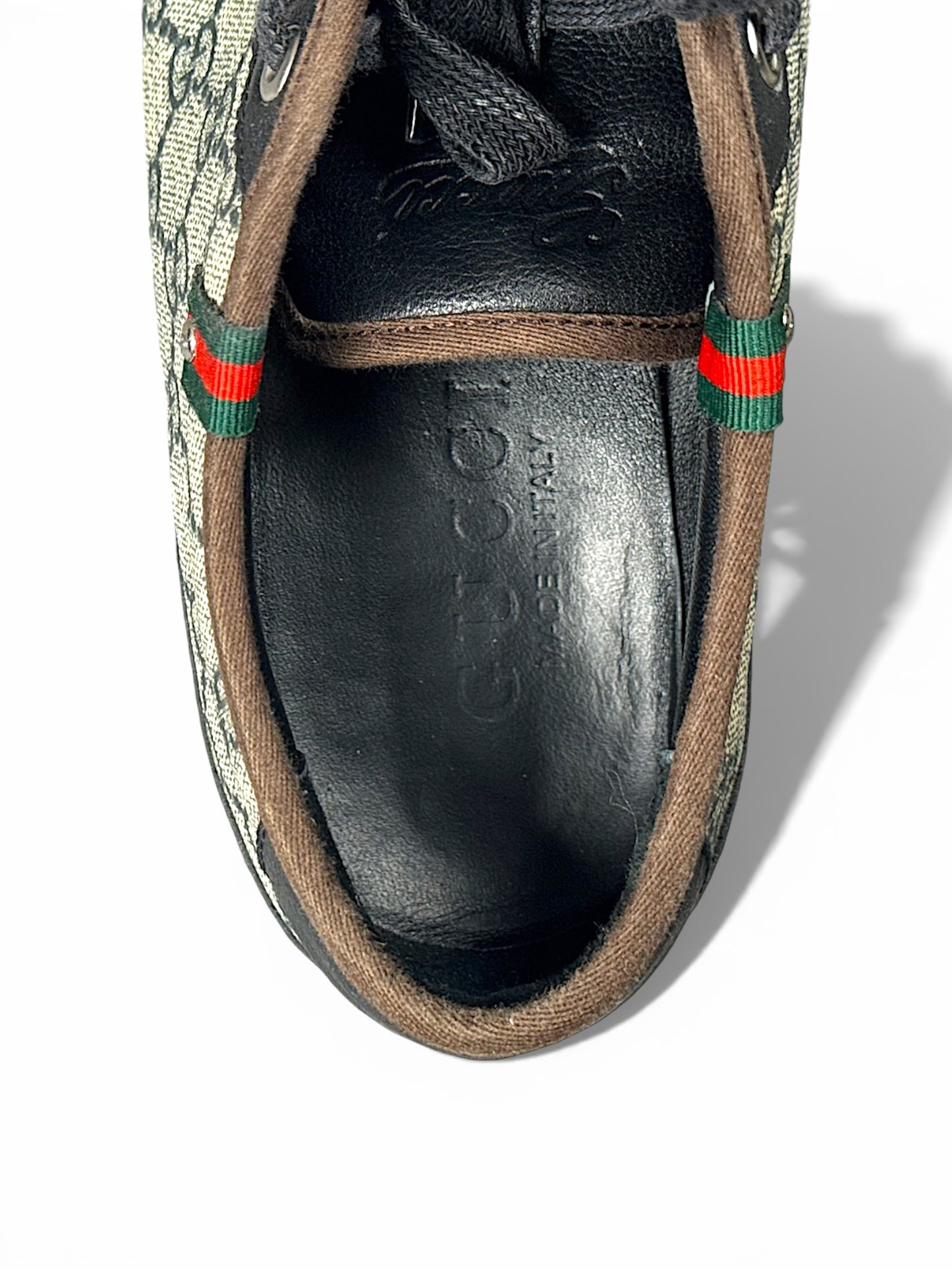 Vintage Gucci Canvas Low-Top Schuhe (42,5)