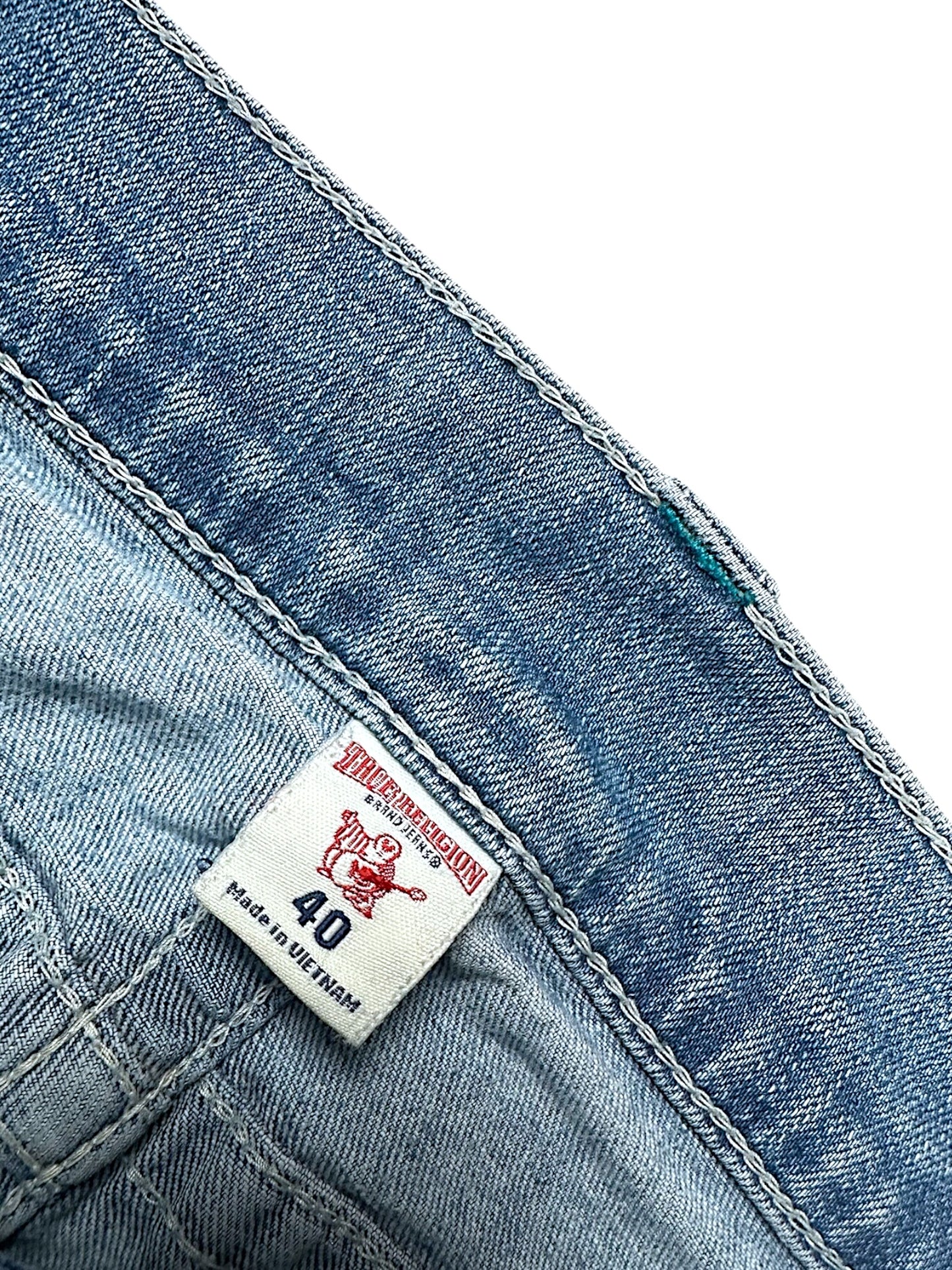 Vintage True Religion Straight Leg Jeans (XL)