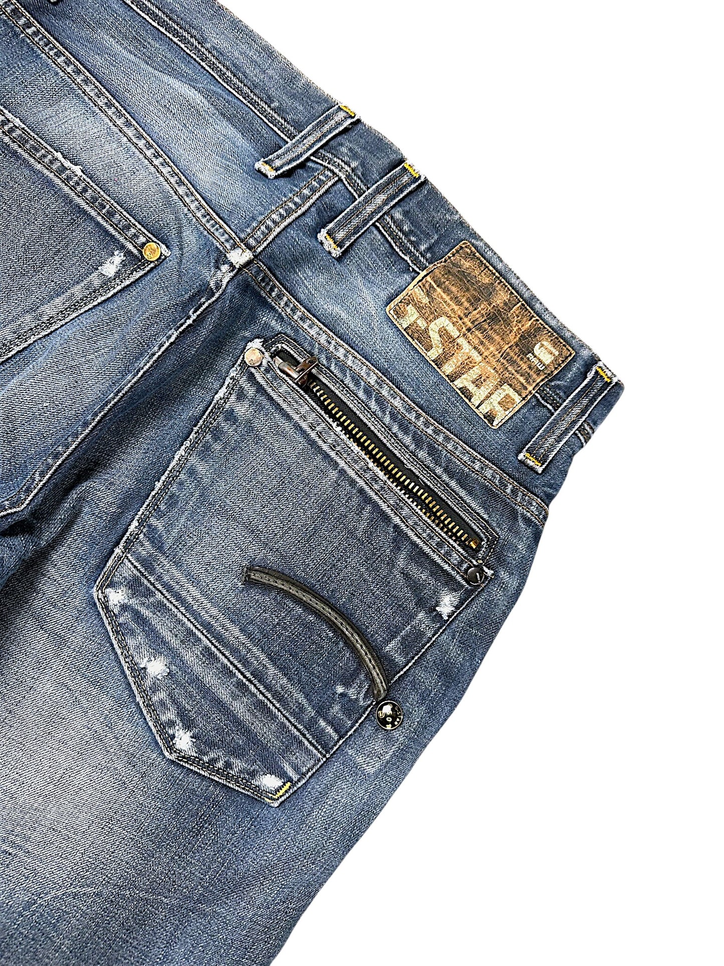 Vintage G-Star Y2K Straight Leg Jeans (M)