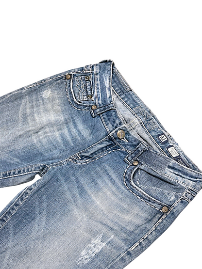 Vintage Miss Me Y2K Bootcut / Flared Damenjeans (XL)