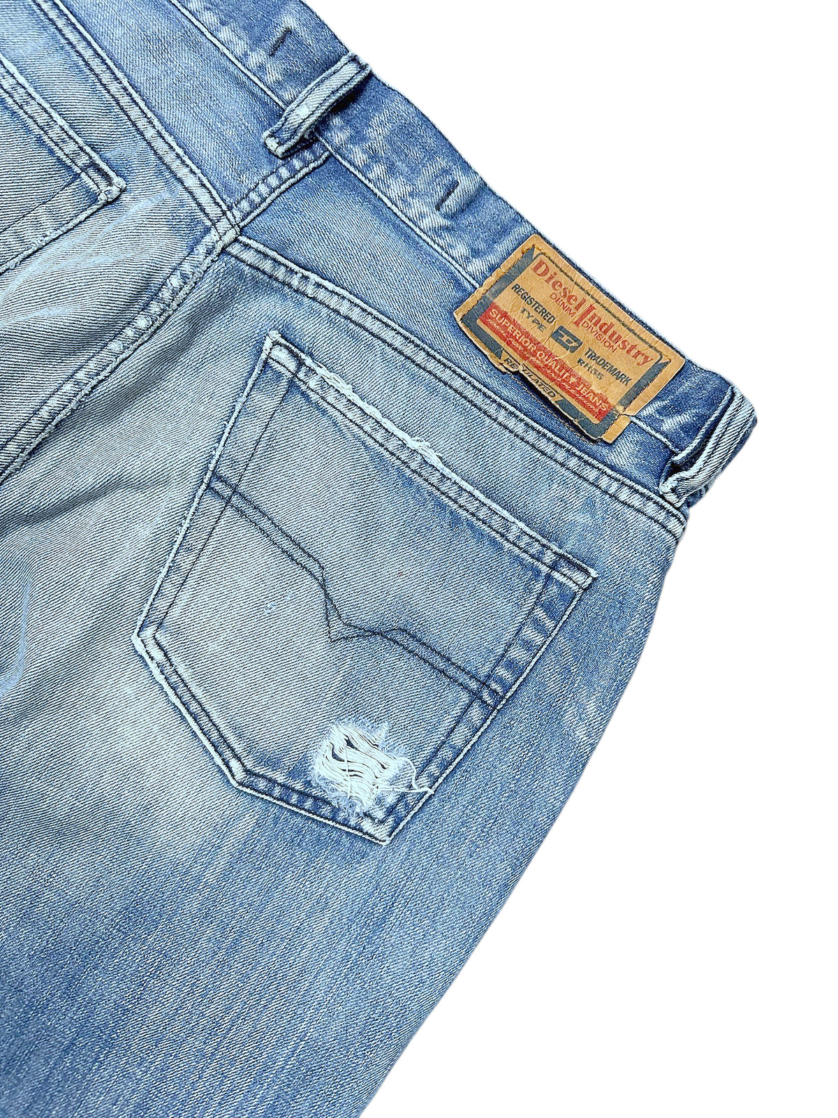 Vintage Diesel Baggy Jeans (XL) – Detailaufnahme 4