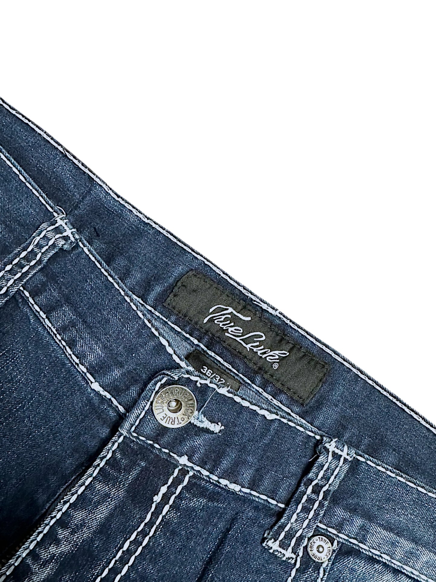 Vintage True Luck baggy Jeans (M)