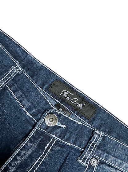 Vintage True Luck baggy Jeans (M)