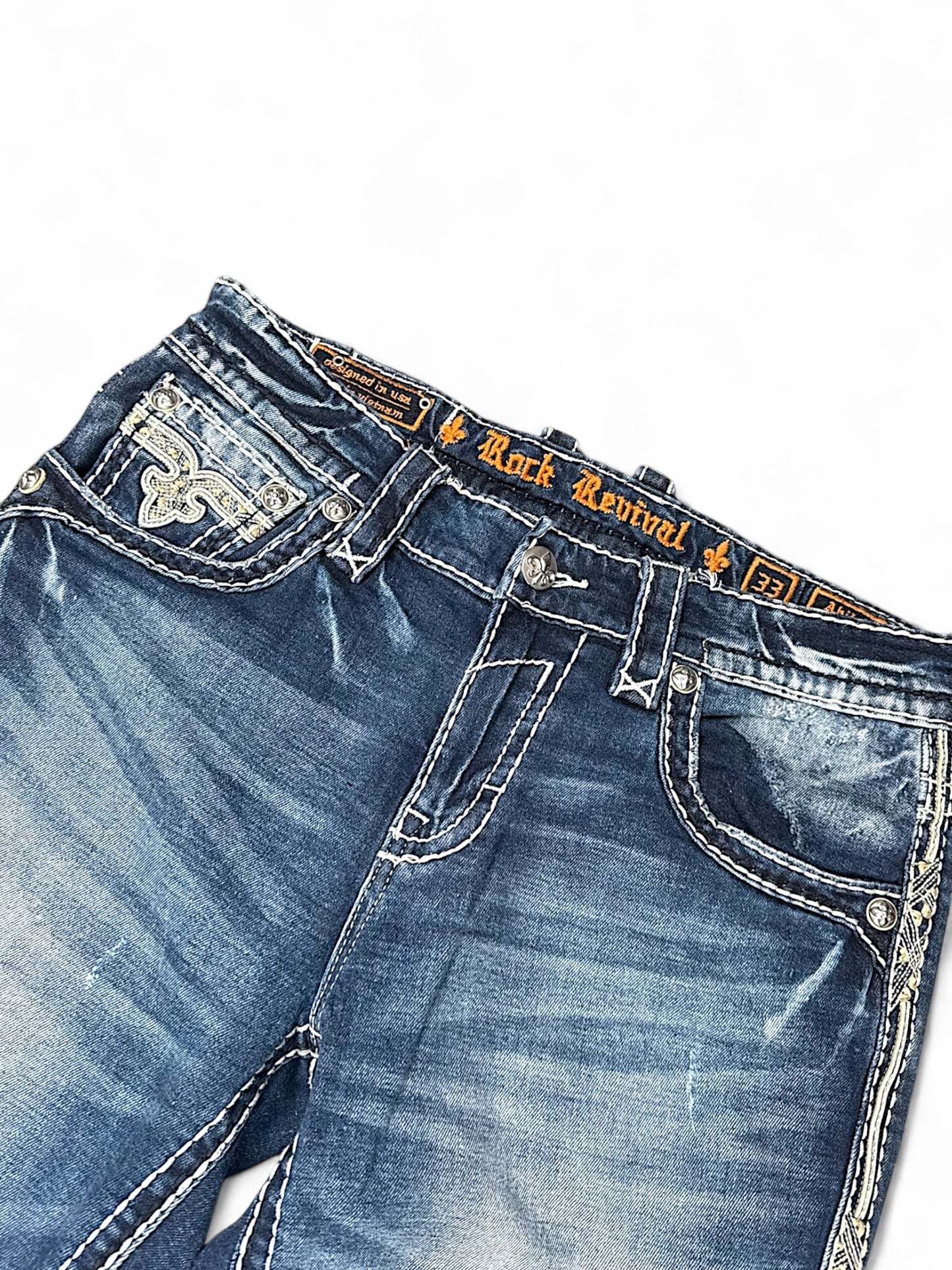 Vintage Rock Revival y2k Jeans (XL)
