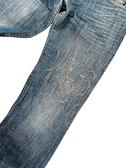Vintage Armani Y2K Baggy Jeans (S)