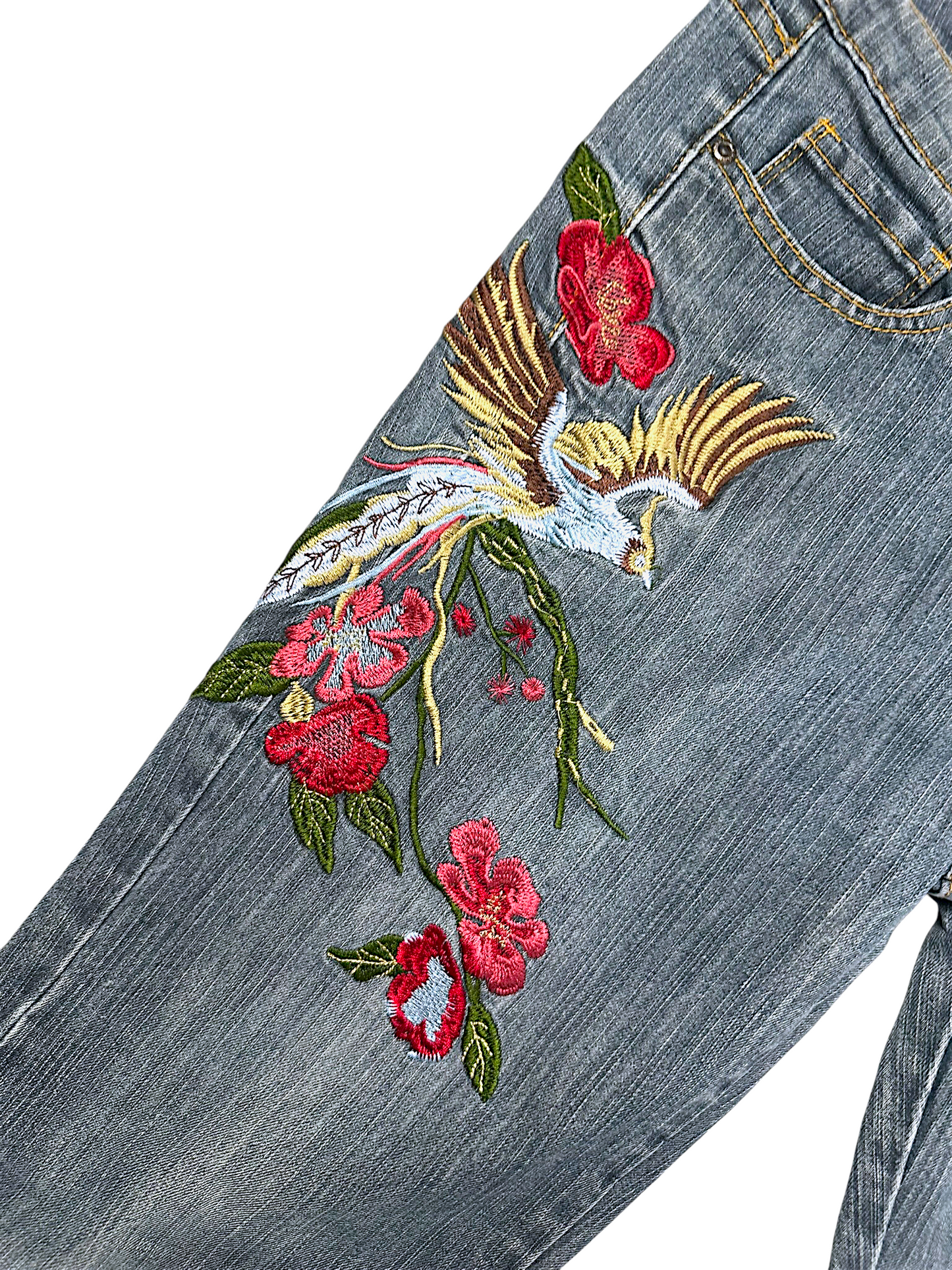 Vintage Japan Style Y2K Bootcut Damenjeans (L)