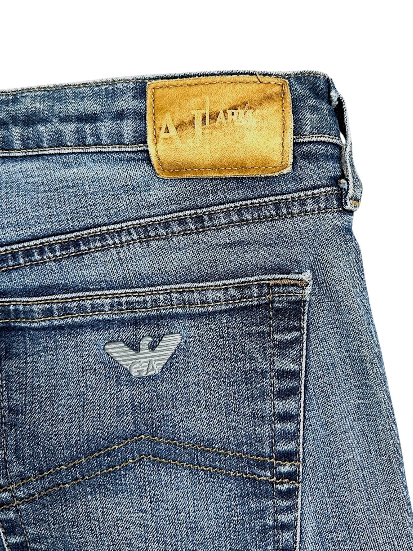 Vintage Armani straight leg Jeans (S)