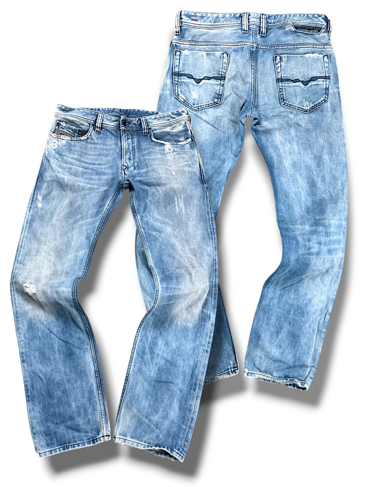 Vintage Diesel Y2K Straight Leg Jeans „Safado“ (M)