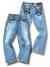 Vintage Miss Me Y2K Bootcut / Flared Damenjeans (M)
