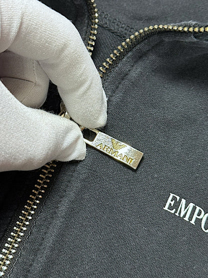 Vintage Armani Zip-Pullover (M)