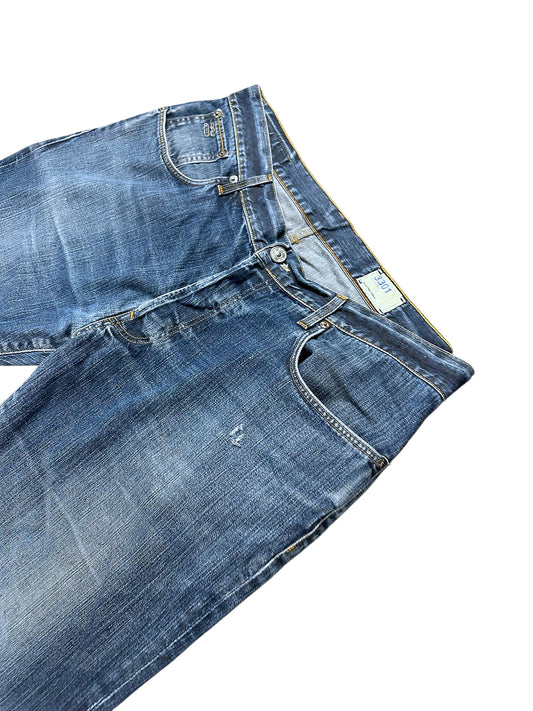 Vintage G-Star Baggy Jeans „3301“ (M) – Detailaufnahme 1