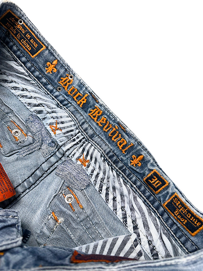 Vintage Rock Revival Y2K Bootcut / Flared Damenjeans (XL)