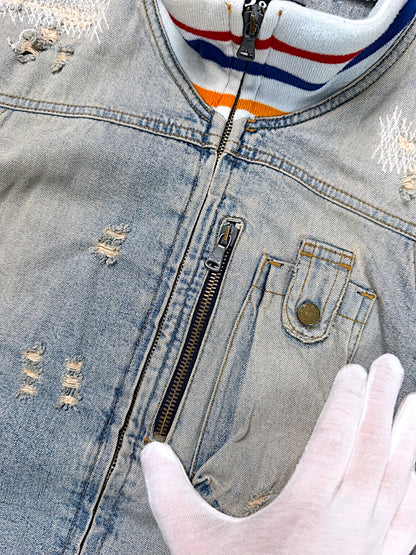 Vintage Dolce & Gabbana Y2K „Archive“ Jeansjacke (S)