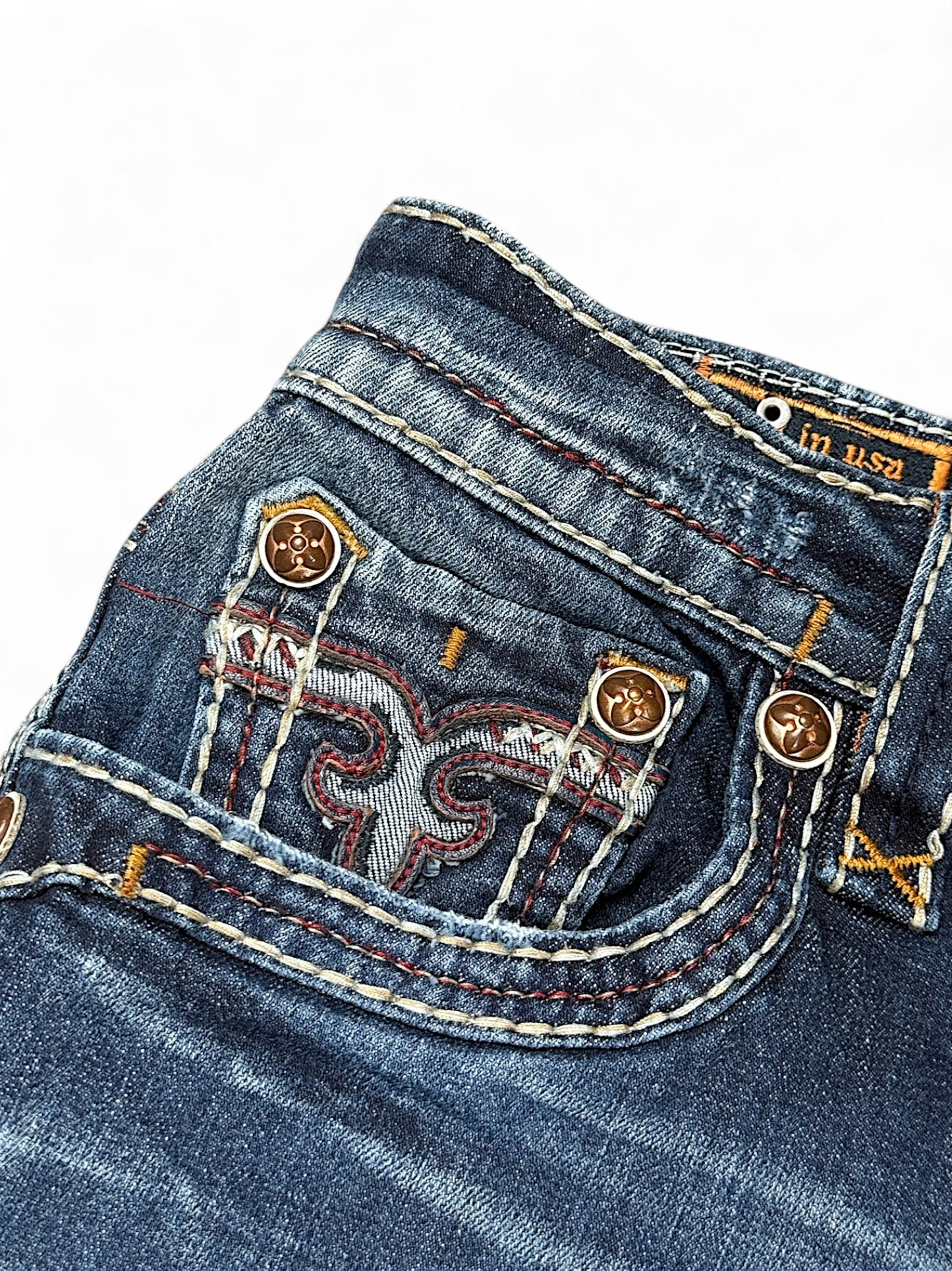 Vintage Rock Revival y2k Jeans (L)