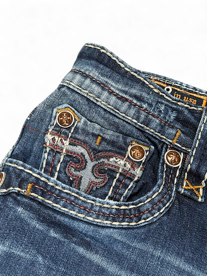 Vintage Rock Revival y2k Jeans (L)